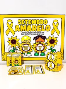 Kit Painel e Lembrancinhas – Setembro Amarelo