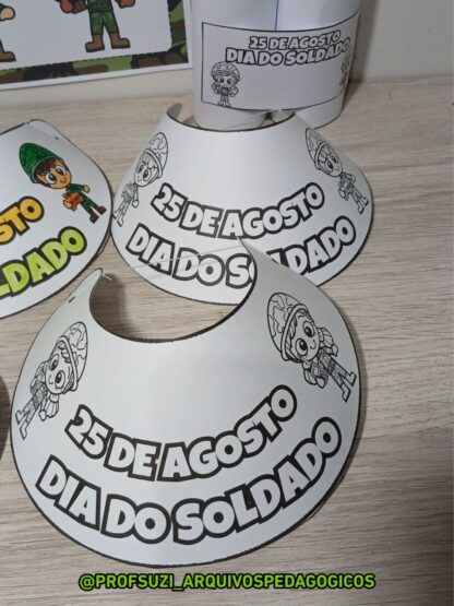 MINI KIT VISEIRAS E BINÓCULO PARA COLORIR DIA DO SOLDADO - Imagem 6