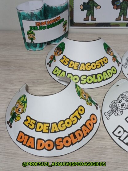 MINI KIT VISEIRAS E BINÓCULO PARA COLORIR DIA DO SOLDADO - Imagem 7