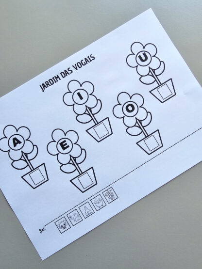 Atividade Primavera – Jardim das Vogais - Imagem 3