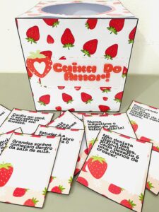 Caixa do Amor: Morango da Motivação!