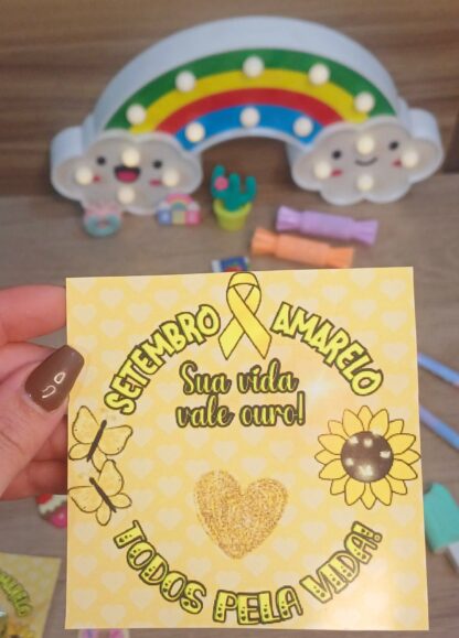 BAMBOLÊ SETEMBRO AMARELO - Imagem 5