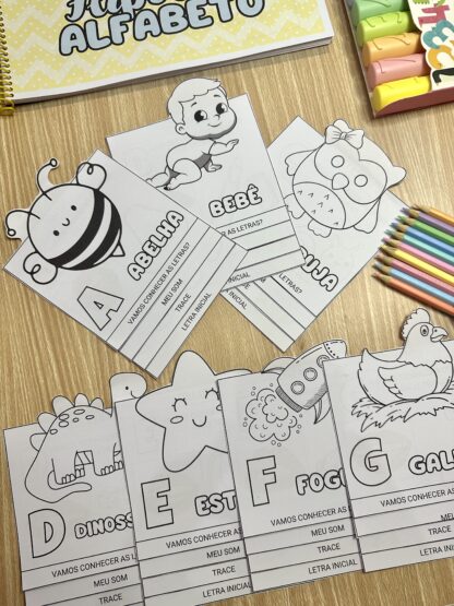 FLIPBOOK DO ALFABETO - Imagem 3