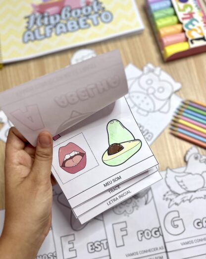 FLIPBOOK DO ALFABETO - Imagem 5