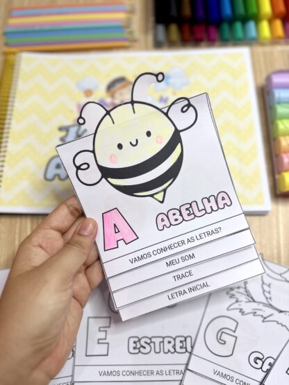 FLIPBOOK DO ALFABETO - Imagem 13