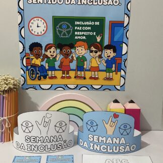 Semana da Inclusão – Atividades de Conscientização Escolar em PDF