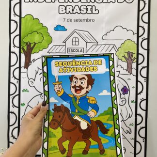 Atividades Dia da Independência do Brasil – Painel, Coroa e Sequência Didática (PDF)