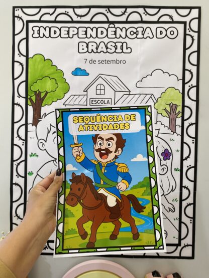 Atividades Dia da Independência do Brasil – Painel, Coroa e Sequência Didática (PDF)