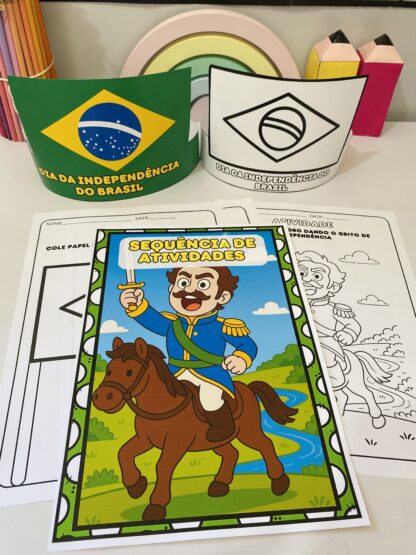 Atividades Dia da Independência do Brasil – Painel, Coroa e Sequência Didática (PDF) - Imagem 2