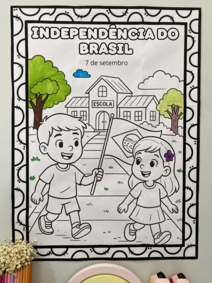 Atividades Dia da Independência do Brasil – Painel, Coroa e Sequência Didática (PDF) - Imagem 4