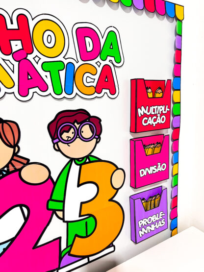 Cantinho da Matemática Atividades de Matemática para Sala de Aula – Cantinho com Fichas de Adição, Subtração, Multiplicação e Divisão 🧮🎯 - Imagem 6