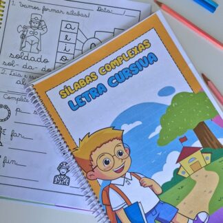 Atividades Sílabas Complexas – Letra Cursiva