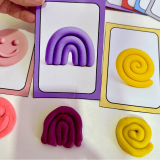 Cards para Massinha