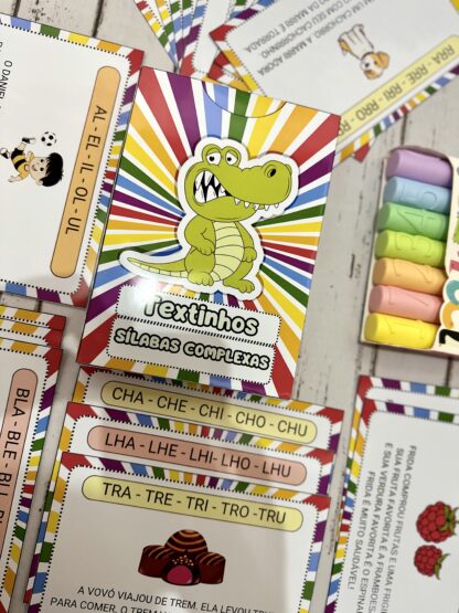 TEXTINHOS SÍLABAS COMPLEXAS - Imagem 2