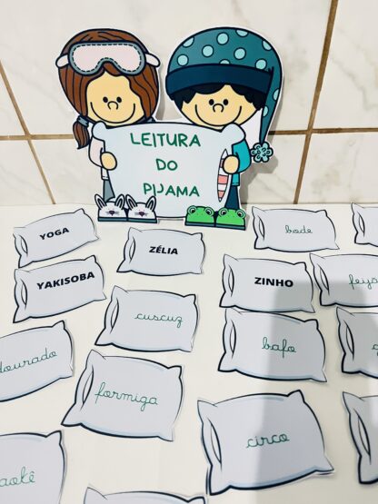 Leitura do Pijama – Atividade Lúdica de Alfabetização - Imagem 2