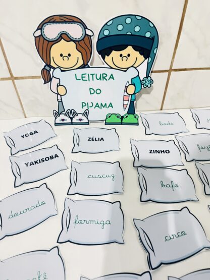Leitura do Pijama – Atividade Lúdica de Alfabetização - Imagem 3