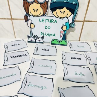 Leitura do Pijama – Atividade Lúdica de Alfabetização