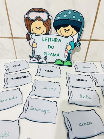 Leitura do Pijama – Atividade Lúdica de Alfabetização