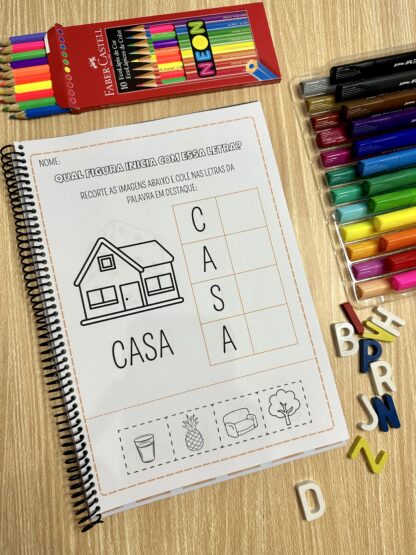 APOSTILA ATIVIDADES LETRA INICIAL - Imagem 8