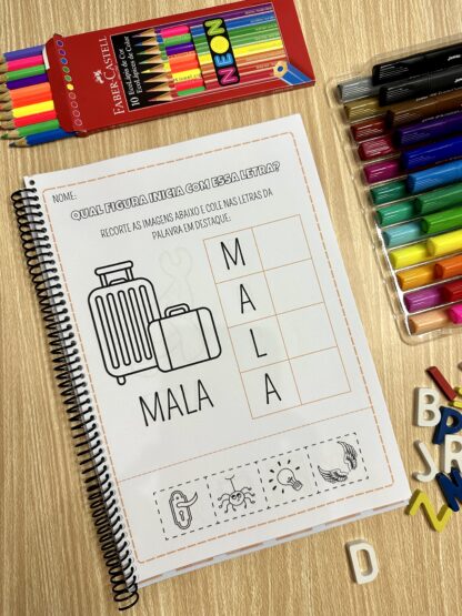 APOSTILA ATIVIDADES LETRA INICIAL - Imagem 12