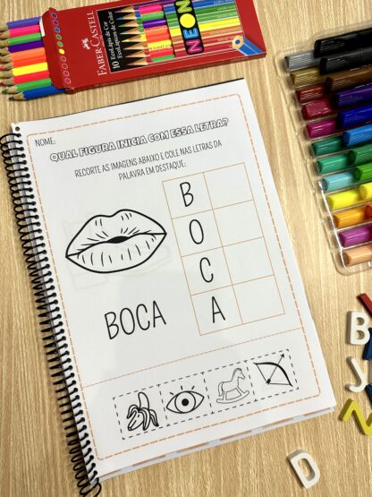 APOSTILA ATIVIDADES LETRA INICIAL - Imagem 15