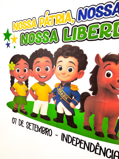Painel NOSSA PÁTRIA, NOSSA HISTÓRIA, NOSSA LIBERDADE! - Imagem 4