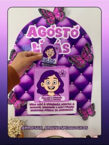 PAINEL AGOSTO LILÁS