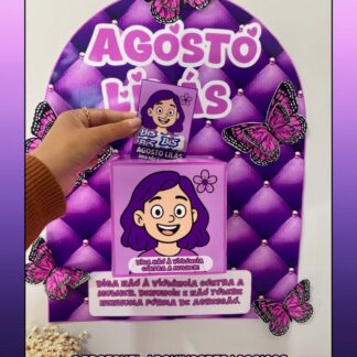 PAINEL AGOSTO LILÁS