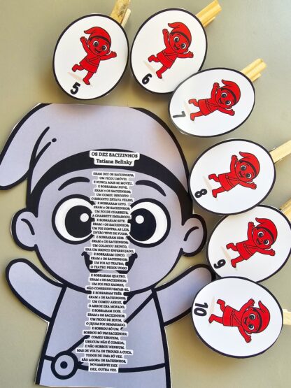 Luva os 10 SACIZINHOS - Imagem 4