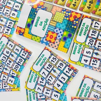 BINGO DA ADIÇÃO – APRENDER SOMANDO DIVERSÃO!