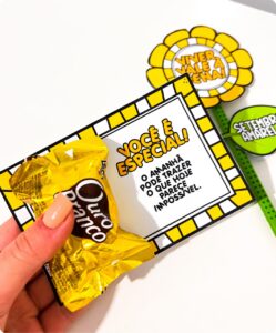 Lembrancinha Setembro Amarelo – Lápis Girassol