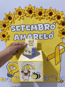Painel Setembro Amarelo – Conscientização na Escola