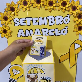 Painel Setembro Amarelo – Conscientização na Escola