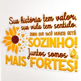 Painel Campanha do Setembro Amarelo
