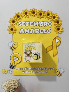 Painel Setembro Amarelo – Conscientização na Escola