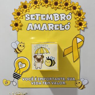 Painel Setembro Amarelo – Conscientização na Escola