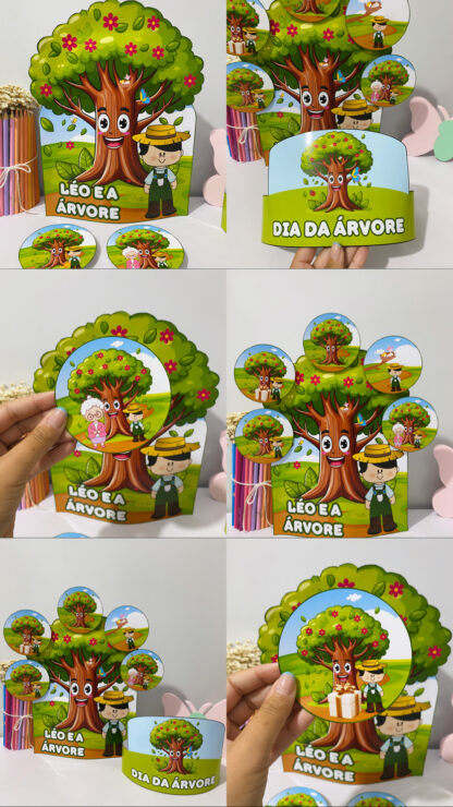 Luva História da Luva Léo e a Árvore - Imagem 2