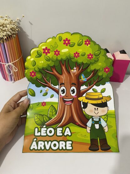 Luva História da Luva Léo e a Árvore - Imagem 3