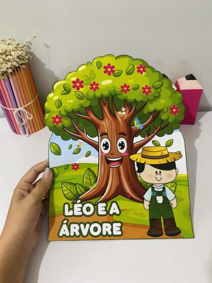 Luva História da Luva Léo e a Árvore - Imagem 4