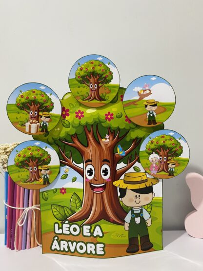 Luva História da Luva Léo e a Árvore - Imagem 6