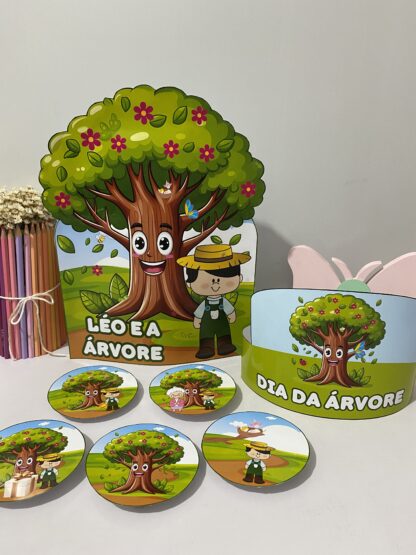 Luva História da Luva Léo e a Árvore - Imagem 8