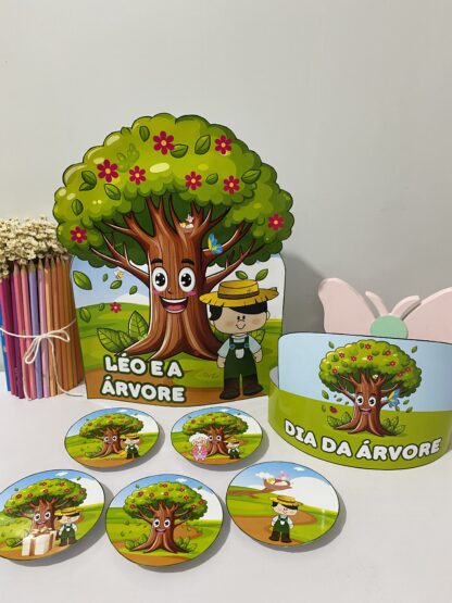 Luva História da Luva Léo e a Árvore - Imagem 9