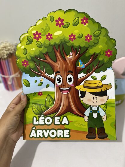 Luva História da Luva Léo e a Árvore - Imagem 11