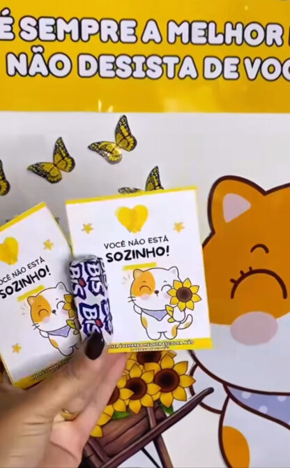 Painel Setembro Amarelo + Cartão Porta Bis - Imagem 2