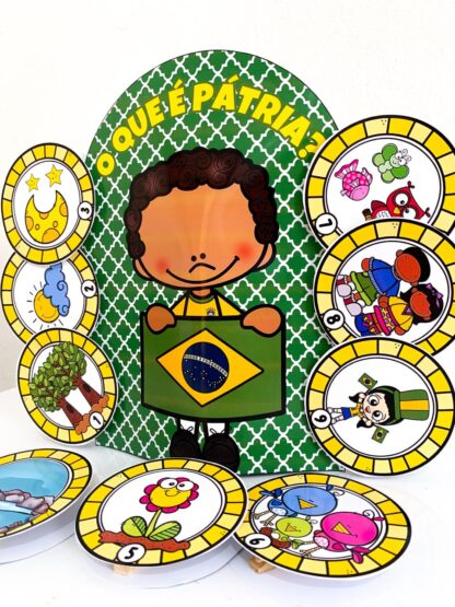 Luva com o poema “O que é Pátria?” - Imagem 3