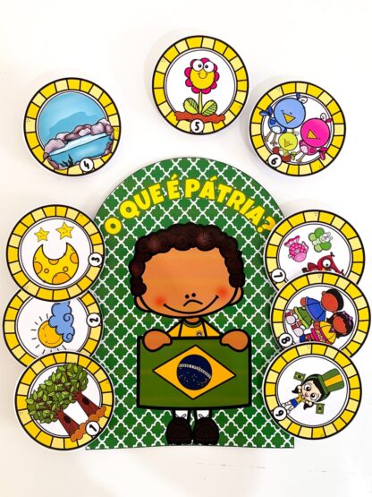 Luva com o poema “O que é Pátria?” - Imagem 4