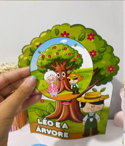 História da Luva Léo e a Árvore. - Imagem 5