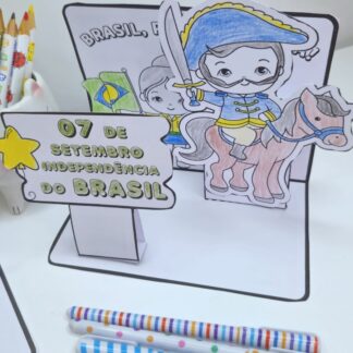 Flipbook e Cenário 7 de Setembro – Independência do Brasil