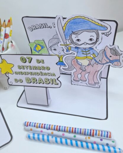 Flipbook e Cenário 7 de Setembro – Independência do Brasil