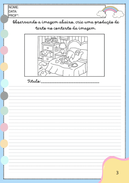 PRODUÇÃO DE TEXTO BOBBIE GOODS- ENSINO FUNDAMENTAL 1 E 2. - Imagem 3
